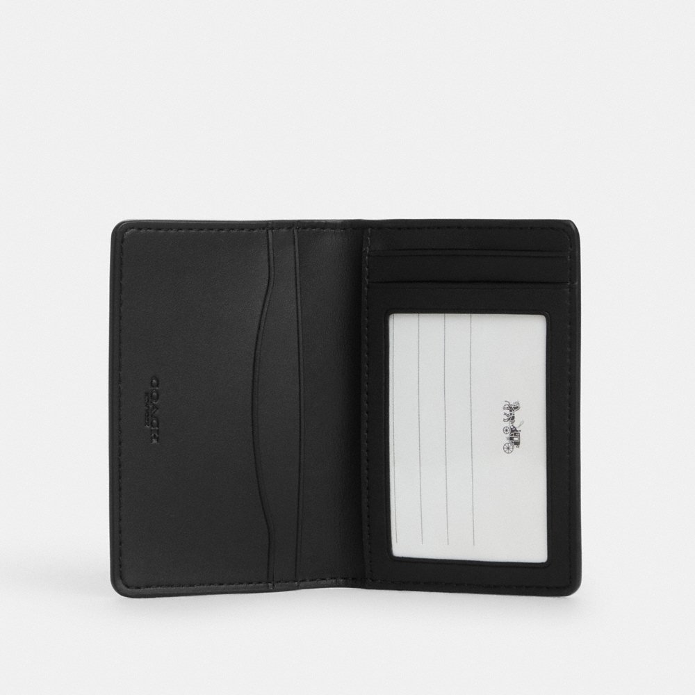 Coach Outlet ID Wallet In Signature Canvas - Preorder