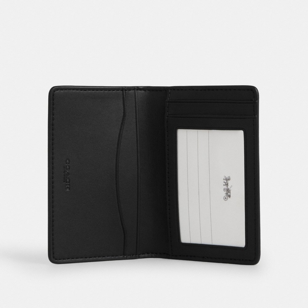 Coach Outlet ID Wallet In Signature Canvas - Preorder