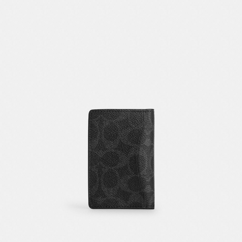 Coach Outlet ID Wallet In Signature Canvas - Preorder