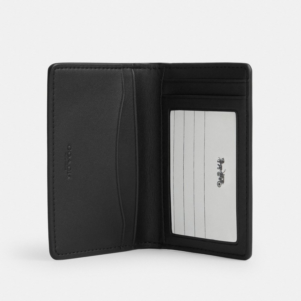 Coach Outlet ID Wallet In Signature Canvas - Preorder