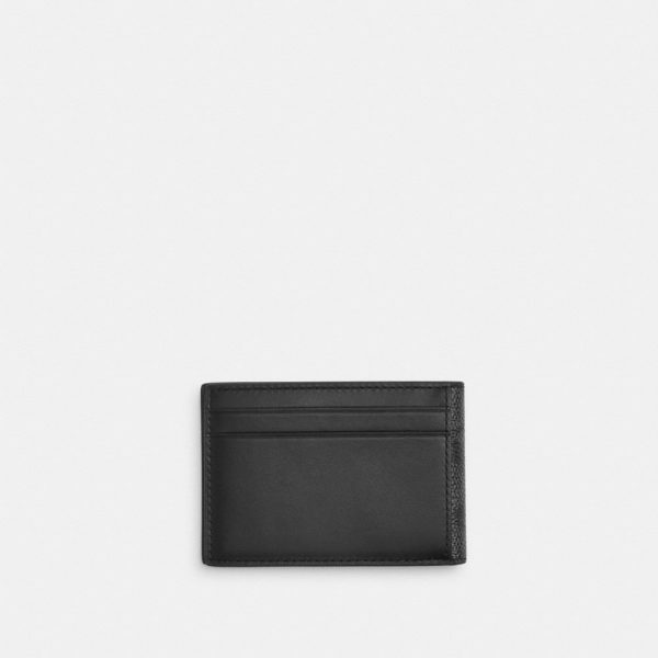 Coach Outlet Compact Billfold Wallet In Signature Canvas - Preorder