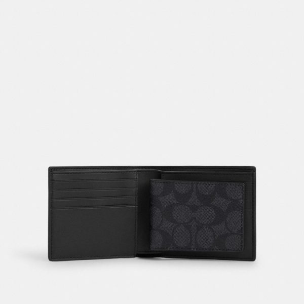 Coach Outlet 3-In-1 Wallet In Signature Canvas - Preorder