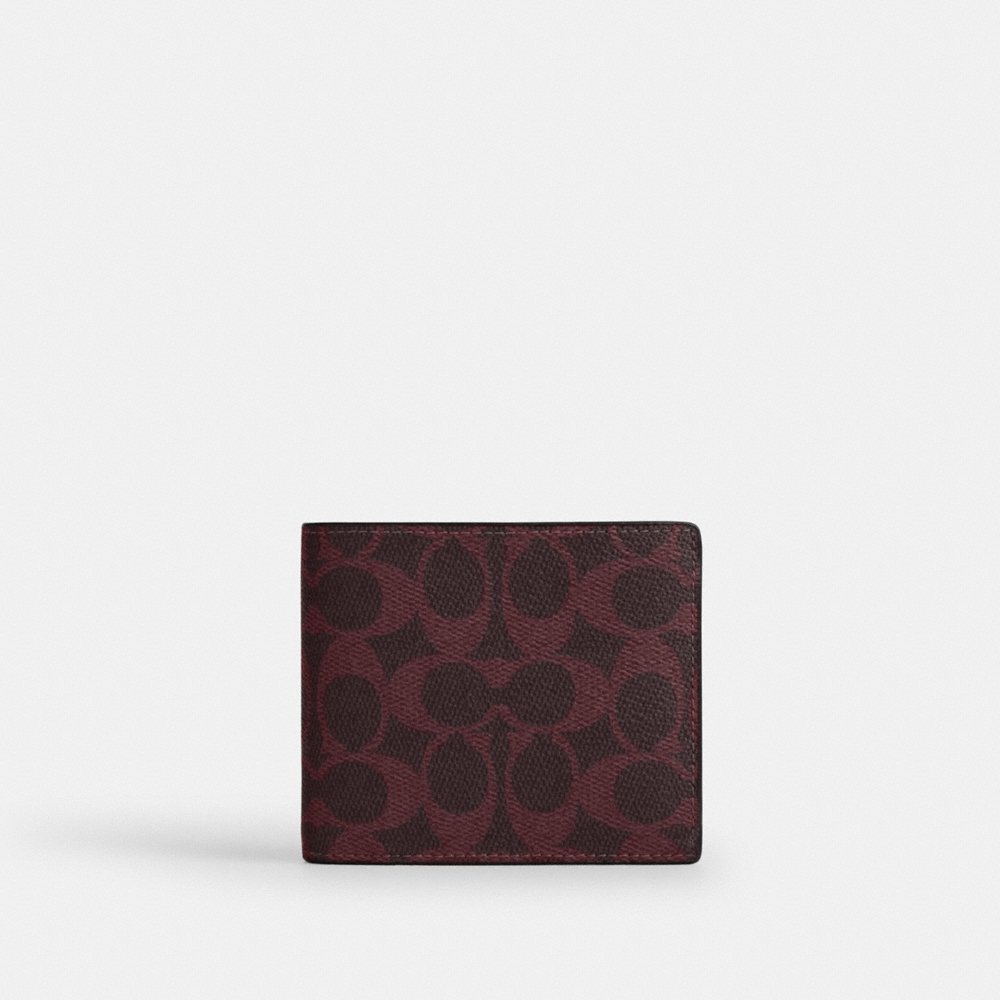 Coach Outlet 3-In-1 Wallet In Signature Canvas - Preorder
