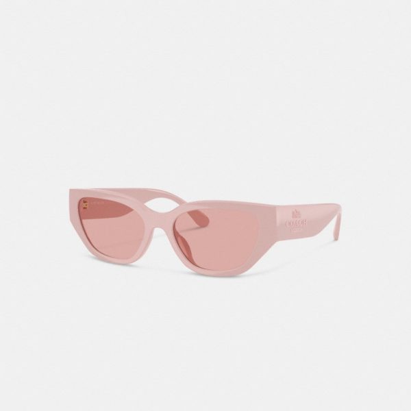 Coach Outlet Geometric Cat Eye Sunglasses - Preorder
