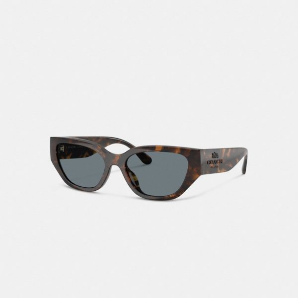 Coach Outlet Geometric Cat Eye Sunglasses - Preorder