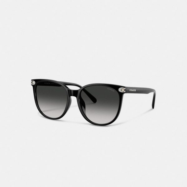 Coach Embedded C Rounded Square Sunglasses - Preorder