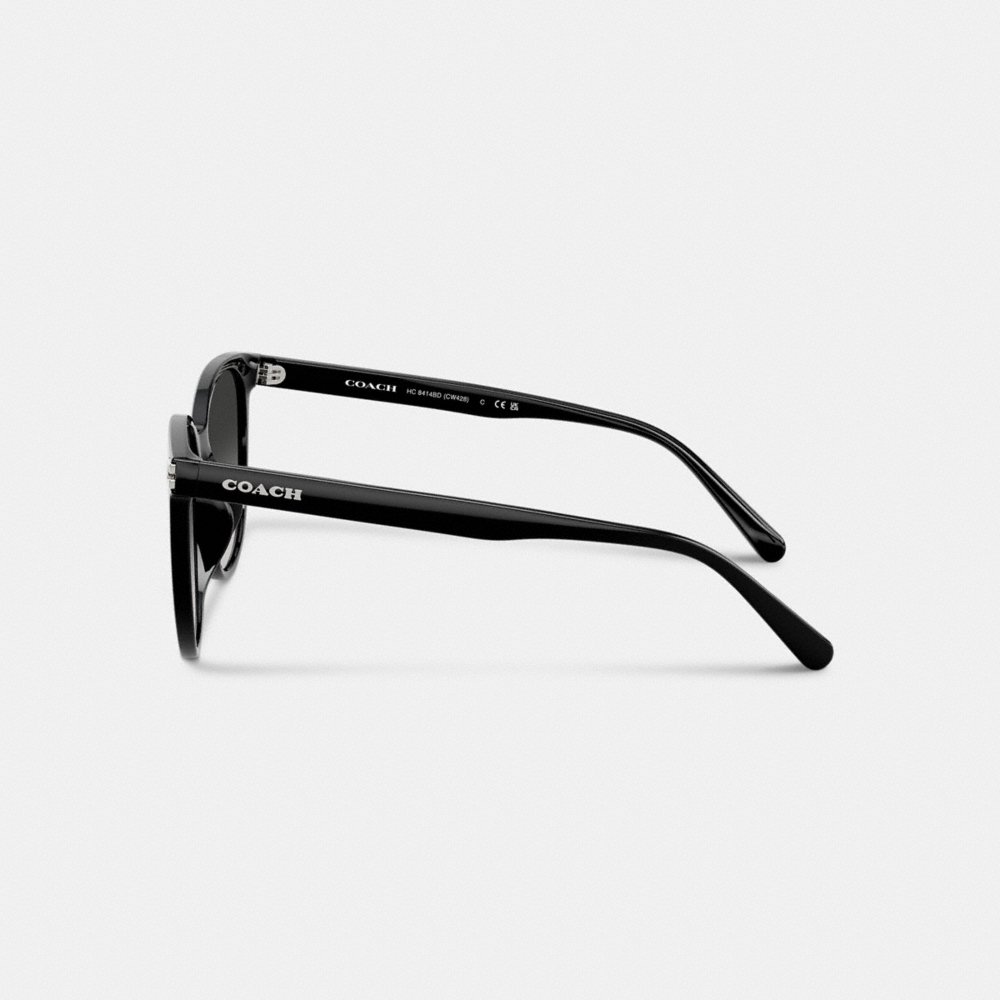 Coach Embedded C Rounded Square Sunglasses - Preorder