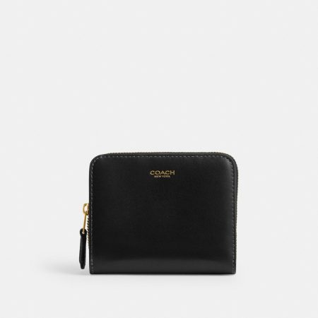Coach Outlet New York Billfold Wallet - Preorder — Brass/Black
