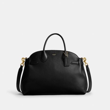 Coach Outlet Soft Empire Carryall Bag 40 - Preorder — Brass/Black