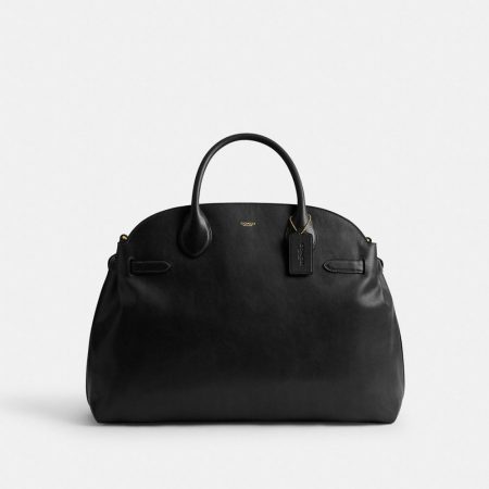 Coach Outlet Soft Empire Carryall Bag 48 - Preorder — Brass/Black