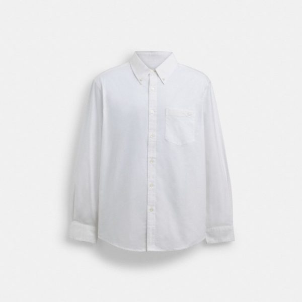 Coach Outlet Long Sleeve Button Down Shirt - Preorder