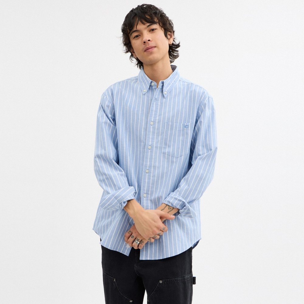 Coach Outlet Long Sleeve Button Down Shirt - Preorder