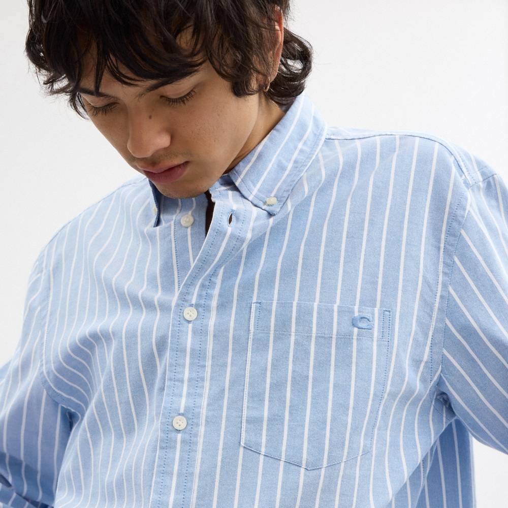 Coach Outlet Long Sleeve Button Down Shirt - Preorder