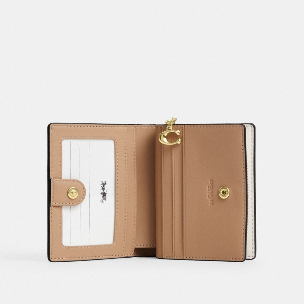 Coach Outlet Snap Wallet In Signature Canvas - Preorder
