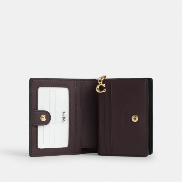 Coach Outlet Snap Wallet In Signature Canvas - Preorder