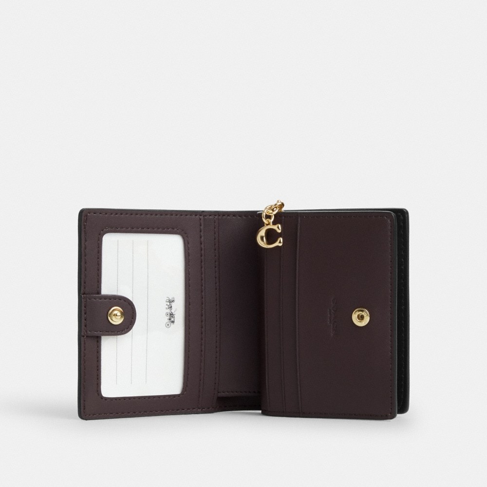 Coach Outlet Snap Wallet In Signature Canvas - Preorder