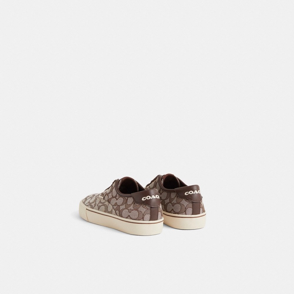 Coach Outlet Restored Skate Lace Up Sneaker In Signature Jacquard - Preorder