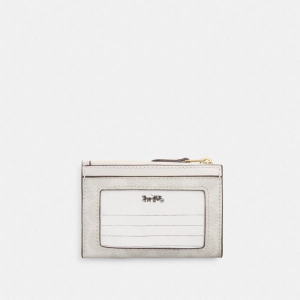 Coach Outlet Mini Skinny ID Case In Signature Canvas - Preorder