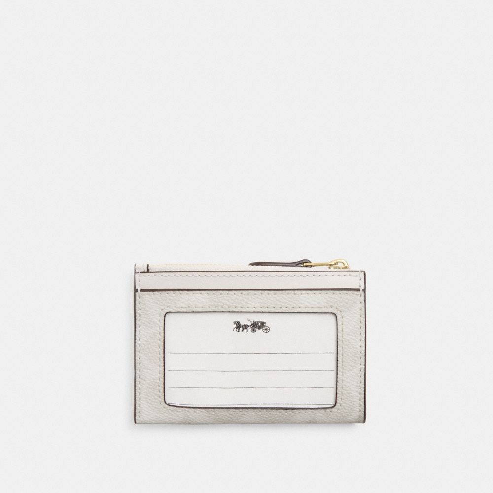 Coach Outlet Mini Skinny ID Case In Signature Canvas - Preorder