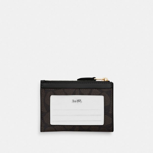 Coach Outlet Mini Skinny ID Case In Signature Canvas - Preorder