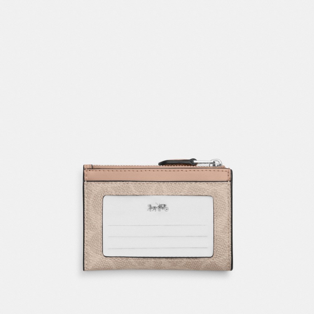 Coach Outlet Mini Skinny ID Case In Signature Canvas - Preorder