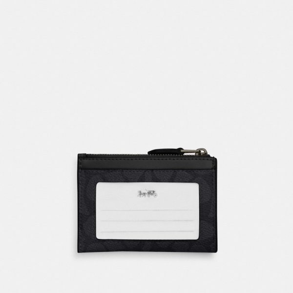 Coach Outlet Mini Skinny ID Case In Signature Canvas - Preorder