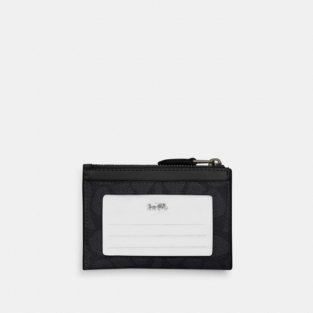 Coach Outlet Mini Skinny ID Case In Signature Canvas - Preorder