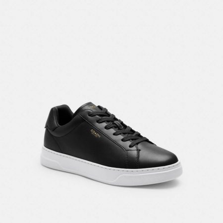 Coach Outlet High Line Sneaker - Preorder — Black