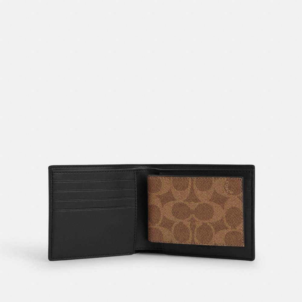 Coach Outlet 3-In-1 Wallet In Signature Canvas - Preorder