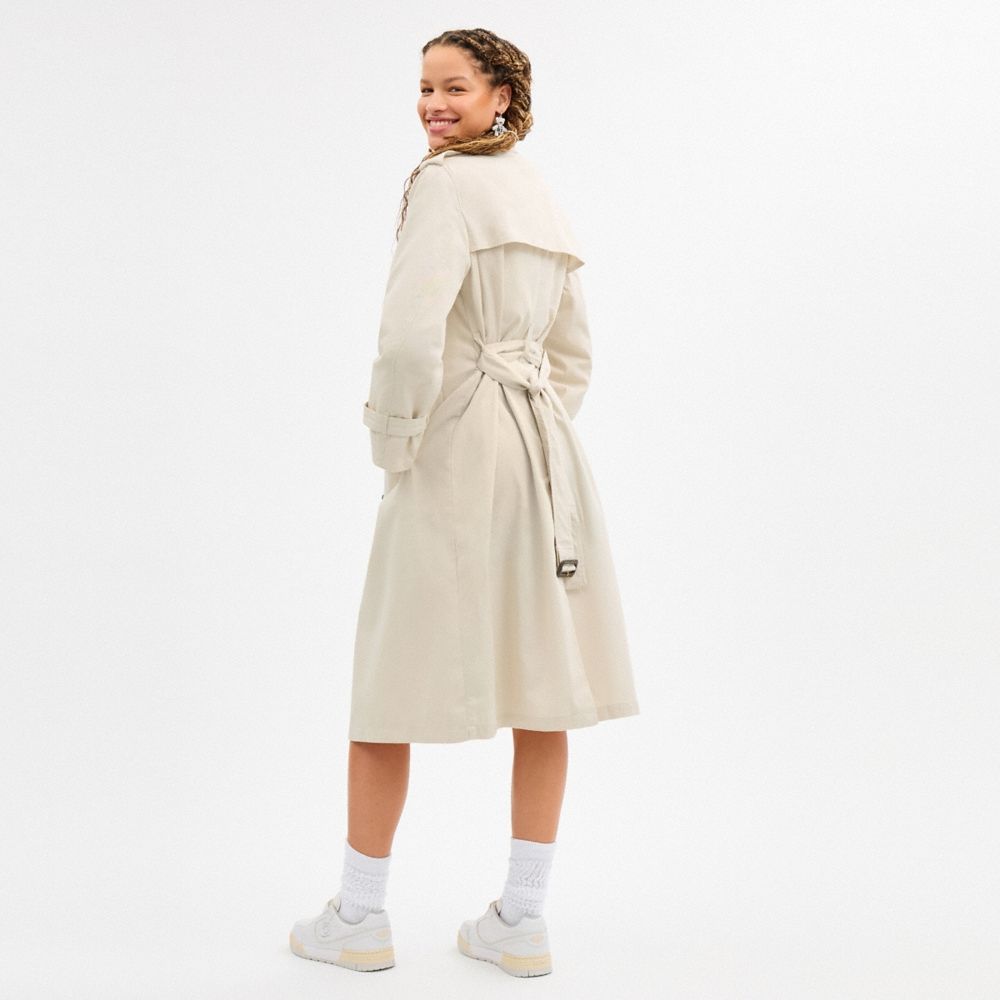 Coach Outlet Fluid Trench Coat - Preorder