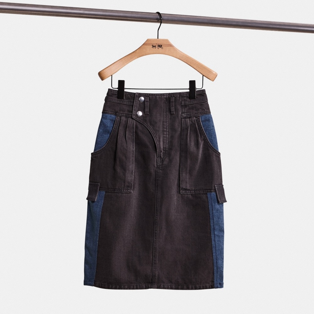 Coach Restored Denim Skirt - Preorder