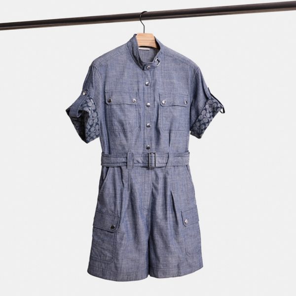 Coach Restored Belted Romper - Preorder