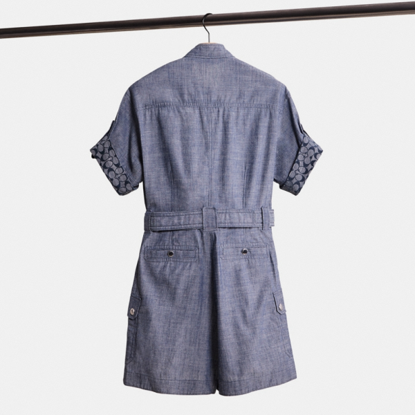 Coach Restored Belted Romper - Preorder