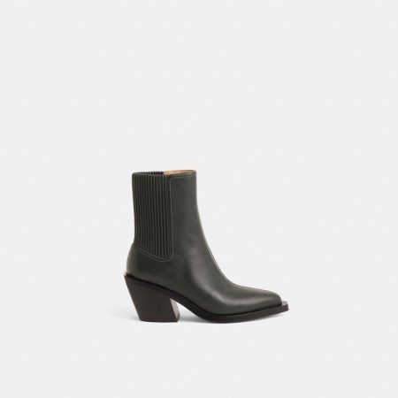 Coach Restored Prestyn Bootie - Preorder — Amazon Green