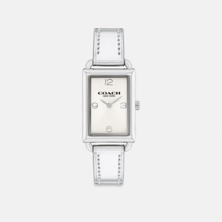 Coach Outlet Liz Watch, 34MM - Preorder — Silver