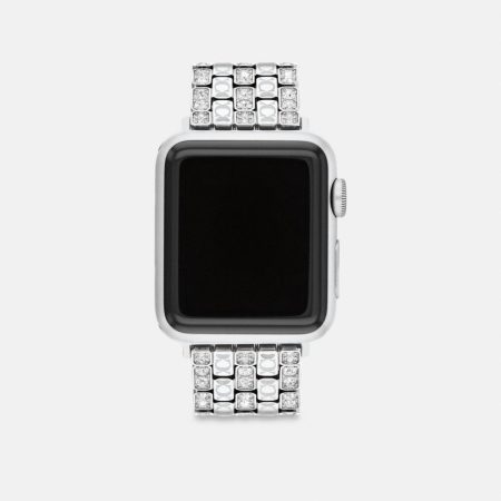 Coach Apple Watch® Strap, 38MM, 40MM And 41MM - Preorder — Stainless Steel