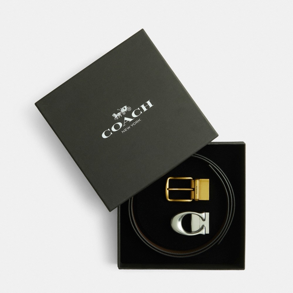 Coach Restored Signature And Harness Buckle Cut-To-Size Belt, 32MM - Preorder - Image 2
