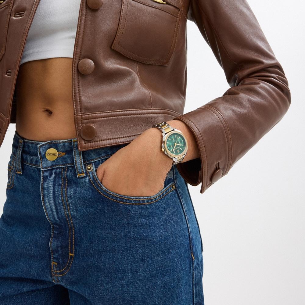 Coach Kitt Chronograph Watch, 34MM - Preorder
