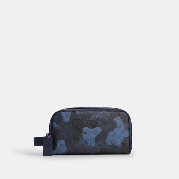 Coach Outlet Small Travel Kit In Signature Camo Print - Preorder