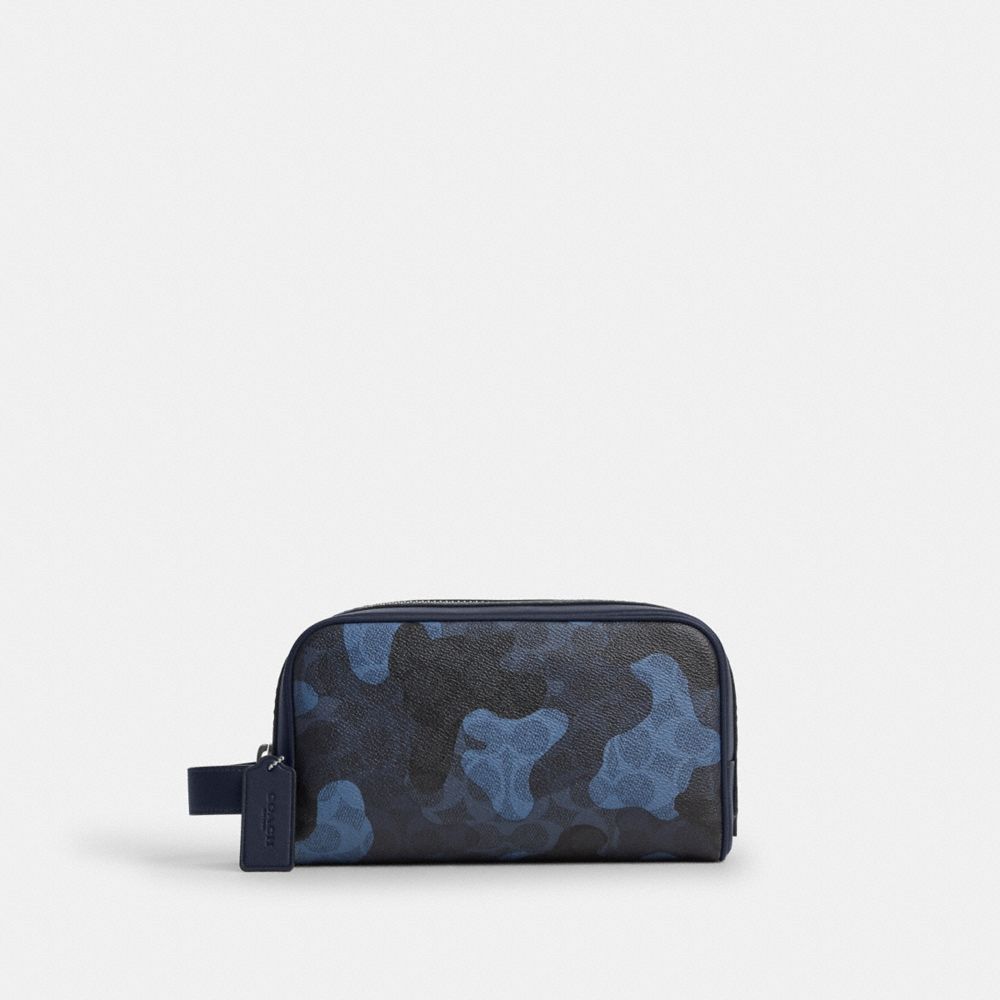 Coach Outlet Small Travel Kit In Signature Camo Print - Preorder