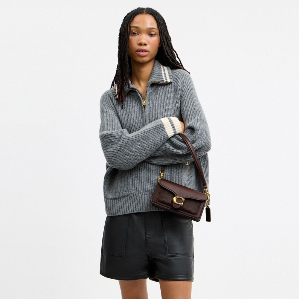 Coach Outlet Tabby Shoulder Bag 20 In Signature Canvas - Preorder