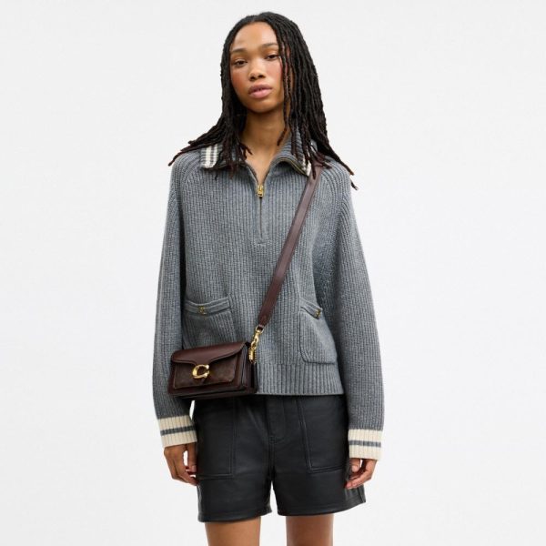 Coach Outlet Tabby Shoulder Bag 20 In Signature Canvas - Preorder