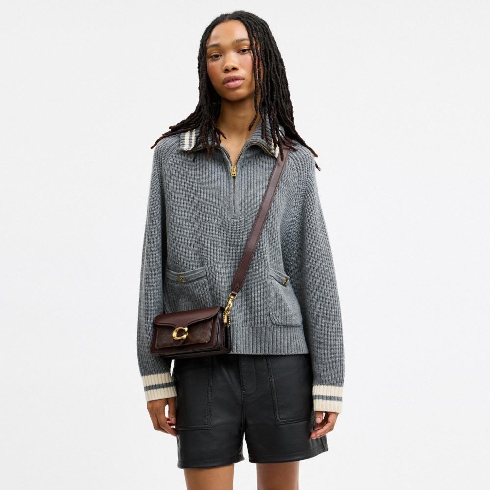 Coach Outlet Tabby Shoulder Bag 20 In Signature Canvas - Preorder