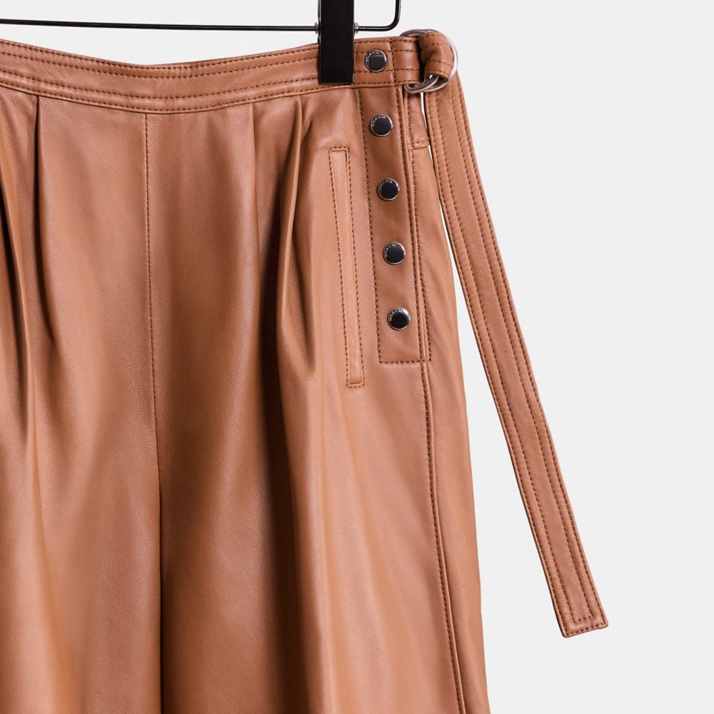 Coach Restored Leather Culottes - Preorder - Image 3