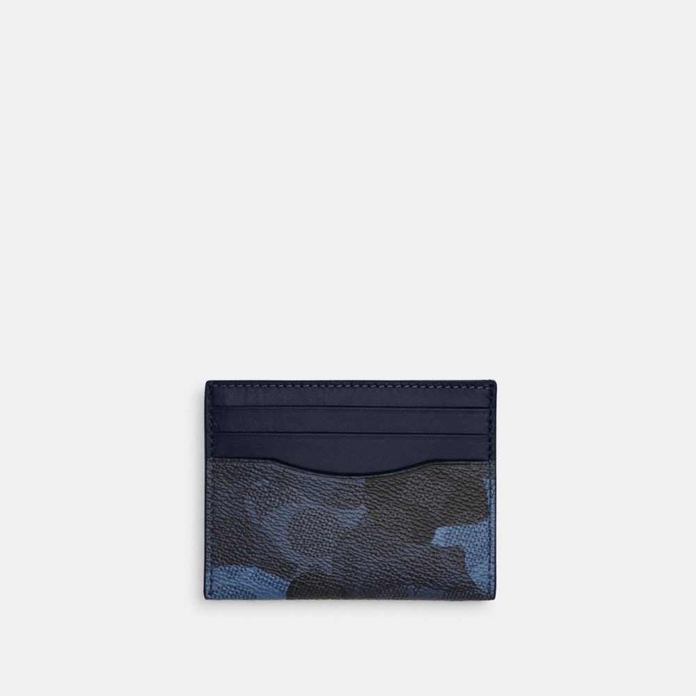 Coach Outlet Slim ID Card Case In Signature Camo Print - Preorder