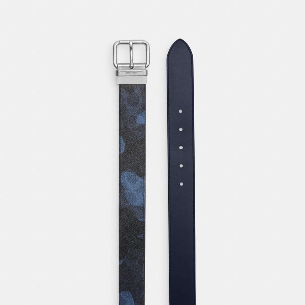 Coach Outlet Roller Buckle Cut-To-Size Reversible Belt, 38MM - Preorder