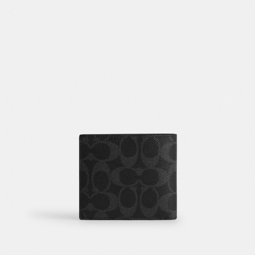 Coach Outlet Id Billfold Wallet In Signature Canvas - Preorder