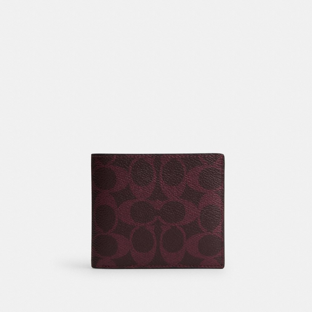 Coach Outlet Id Billfold Wallet In Signature Canvas - Preorder