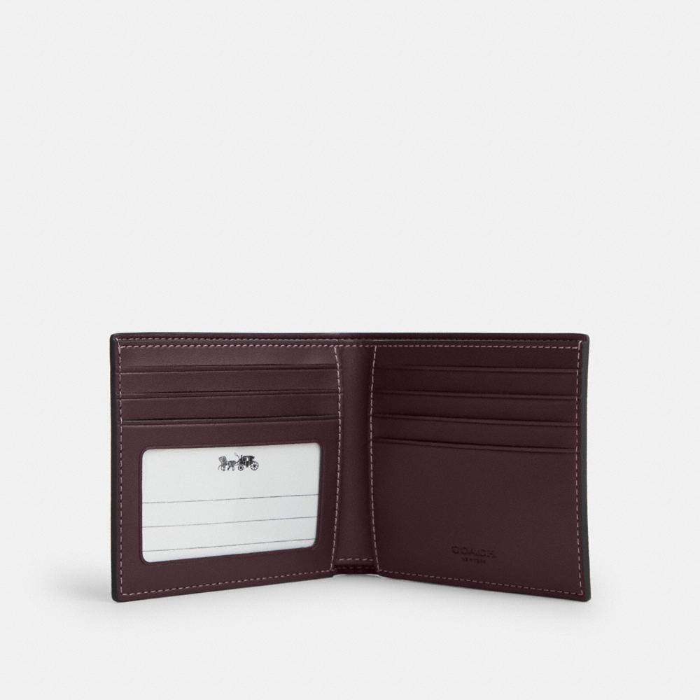 Coach Outlet Id Billfold Wallet In Signature Canvas - Preorder