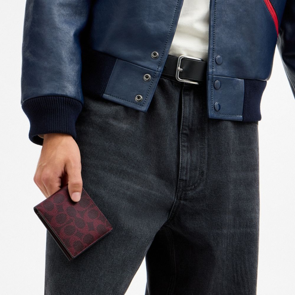 Coach Outlet Id Billfold Wallet In Signature Canvas - Preorder